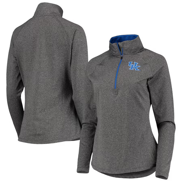 Top of the World Jackets & Blazers - NEW University of Kentucky Large $50 UK Wildcat Gray Half-Zip Pullover Jacket